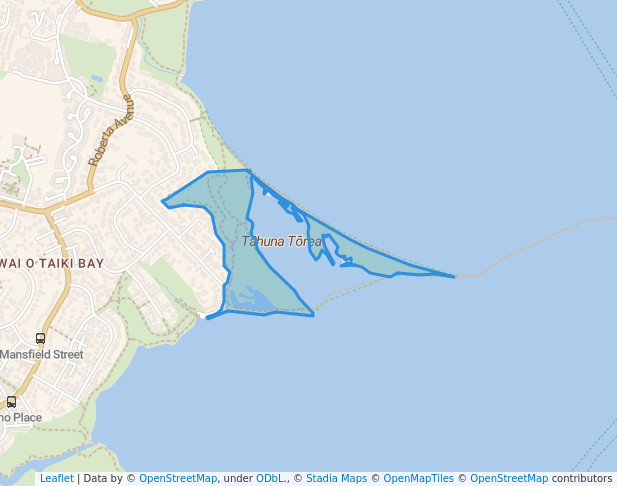 Tahuna Torea Nature Reserve