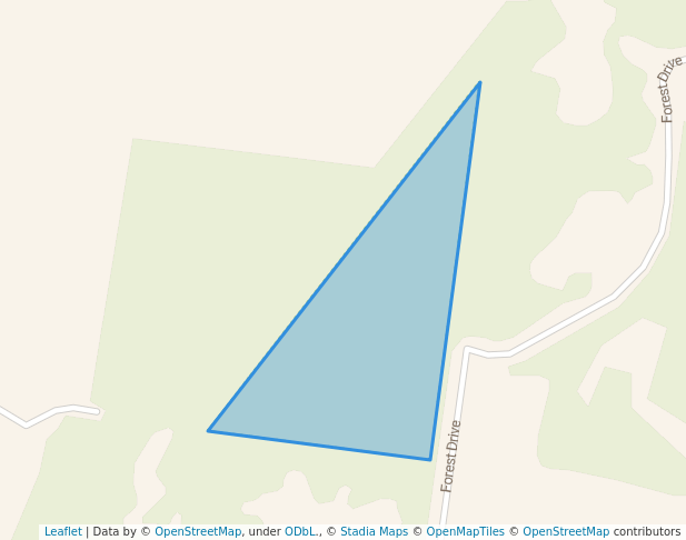 walking in Hampton National Park map in Gore