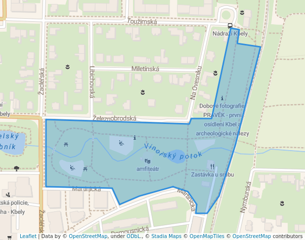 Centrální park Kbely