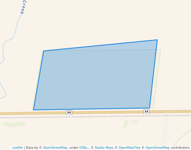 walking in Blackwater Conservation Park map in Blackwater