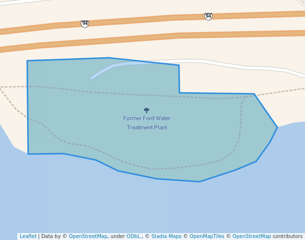 Former Ford Water Treatment Plant