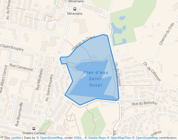 Parc du Plan d'eau Saint-Suspi