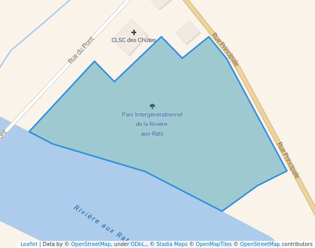 walking in Parc Intergénérationnel de la Rivière-aux-Rats map in Saint-Eugène-d'Argentenay
