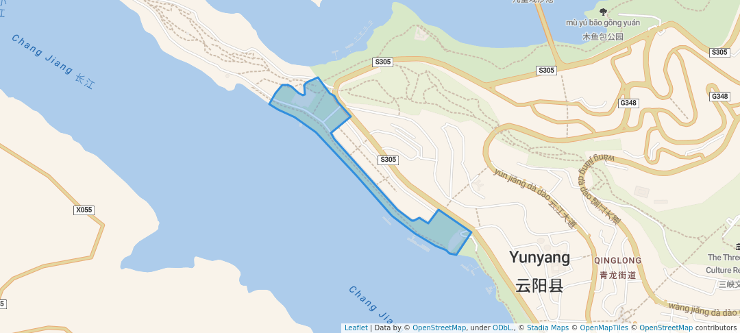 walking in 外滩公园 BunBund Park map in Chongqing