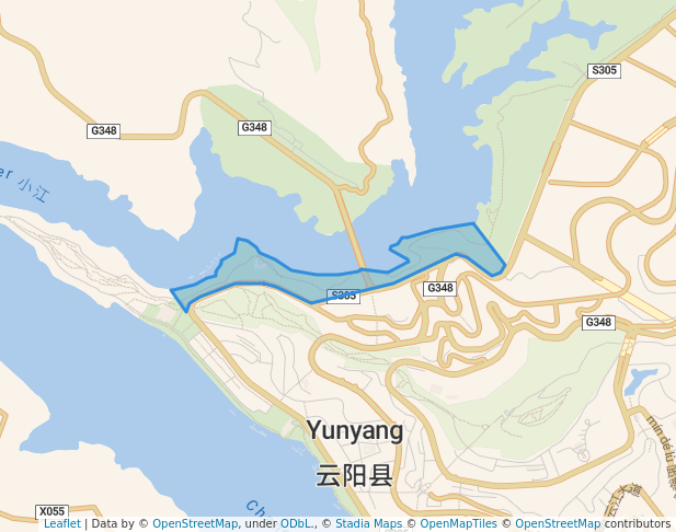 walking in 四方井公园 Sifangjing Park map in Chongqing