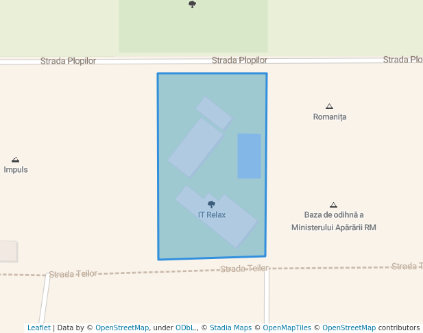 walking in IT Relax map in Vadul lui Vodă