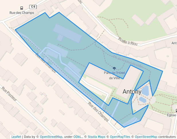 Parc De L’Hôtel De Ville