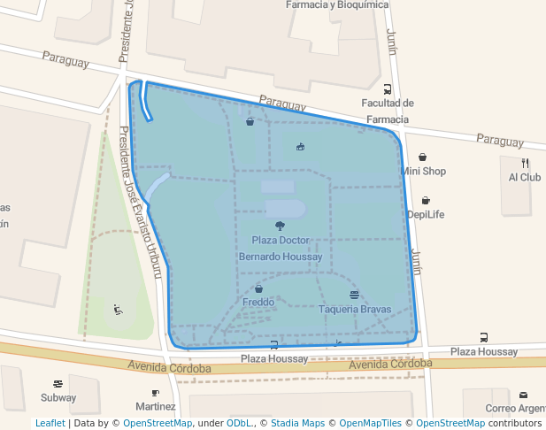 Plaza Doctor Bernardo Houssay