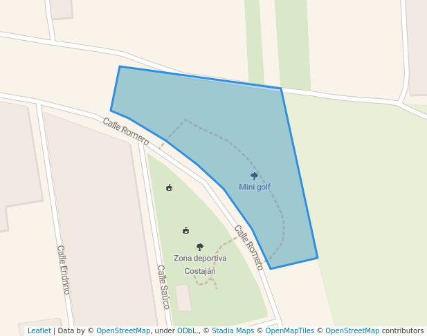 Mini golf in Aranda de Duero | Map and Routes