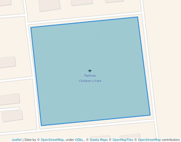 walking in Railway Children's Park map in Bhubaneswar