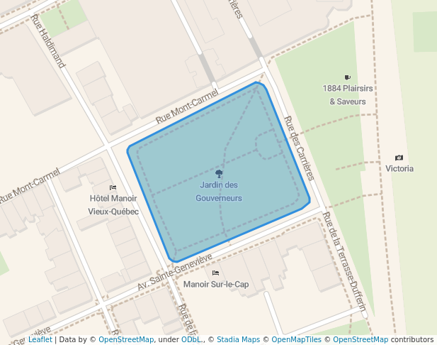 Jardin des Gouverneurs