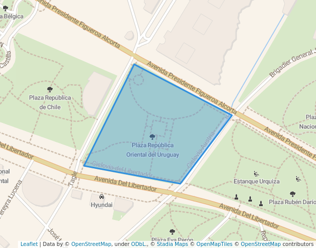 Plaza República Oriental del Uruguay