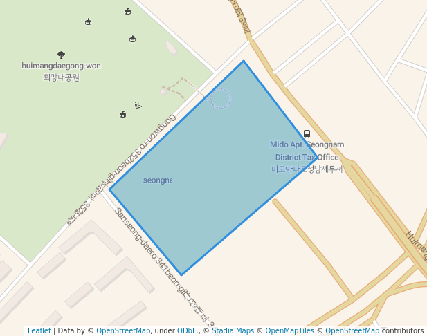 성남제1공단근린공원