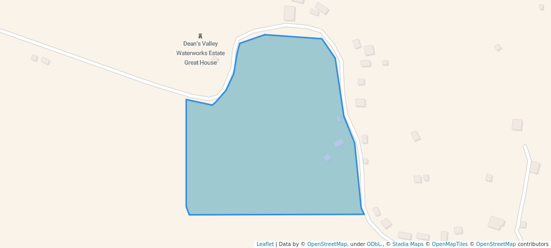 walking in Abeokuta Paradise Nature Park map in Carmel