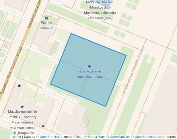 сквер Языковых