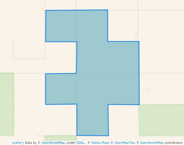walking in Rita Blanca Wildlife Management Area map in Felt