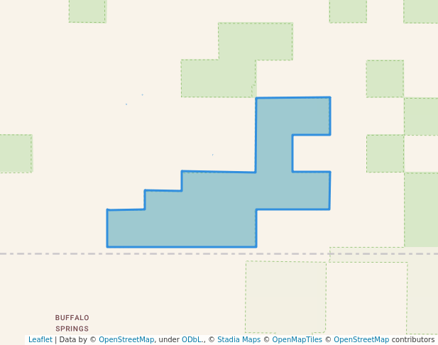 walking in Rita Blanca Wildlife Management Area map in Felt