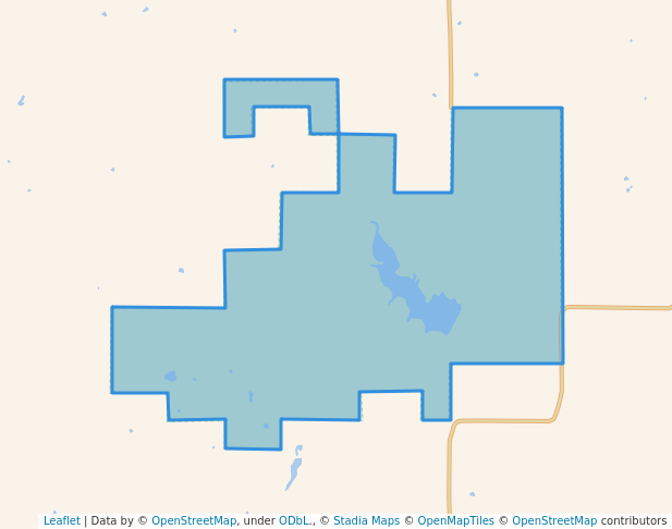 walking in Ellis County Wildlife Management Area map in Shattuck