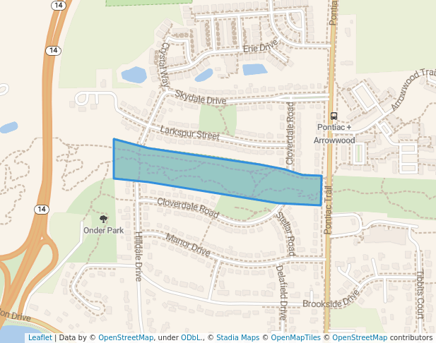 Huron Parkway Right of Way