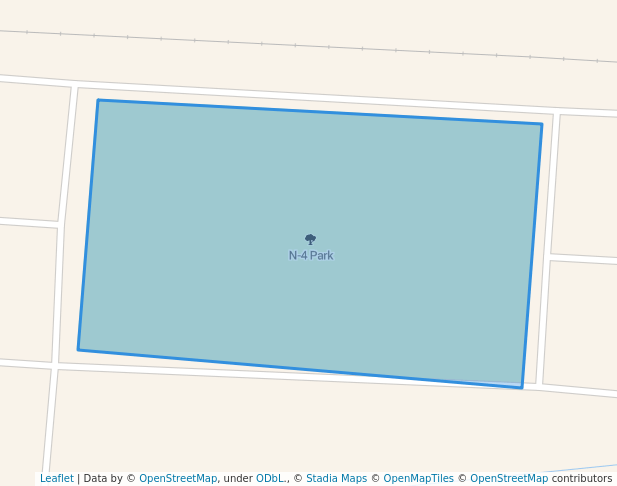 walking in N-4 Park map in Peshawar