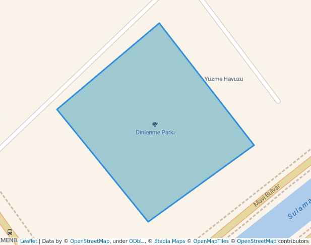 walking in Dinlenme Parkı map in Adana
