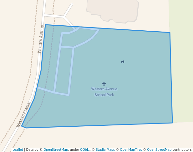 Western Avenue School Park