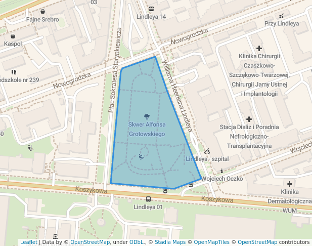 Skwer Alfonsa Grotowskiego