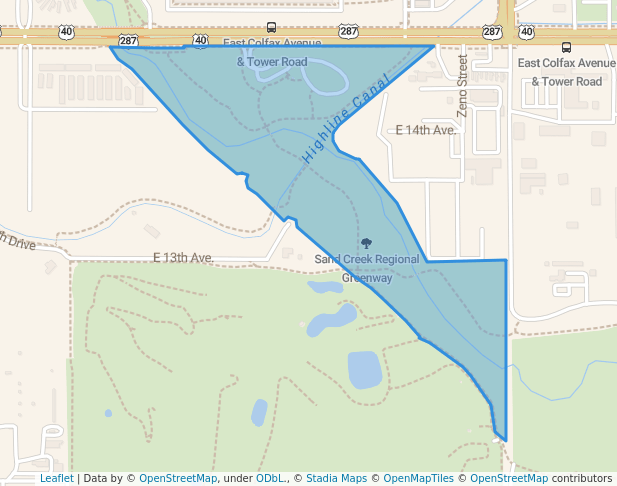 Sand Creek Regional Greenway