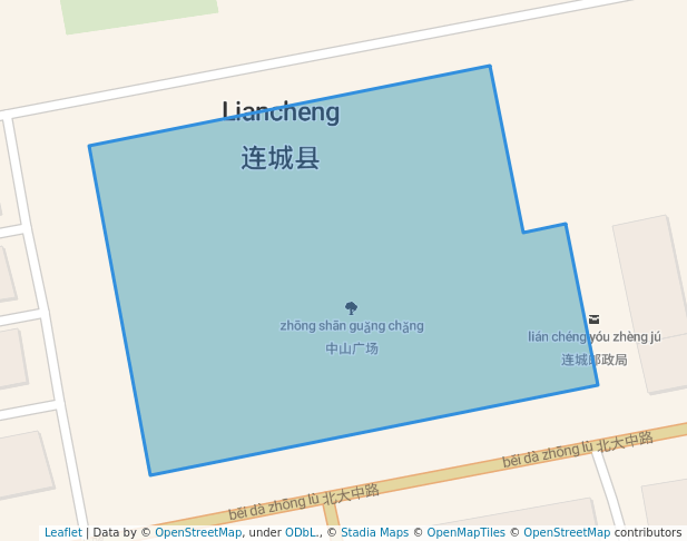 中山广场 in Long Yan Shi | Map and Routes