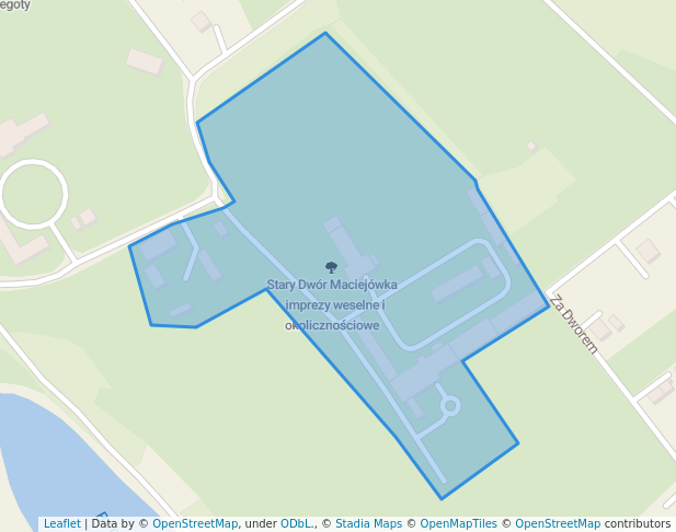 walking in Stary Dwór Maciejówka - imprezy weselne i okolicznościowe map in Poręba Żegoty