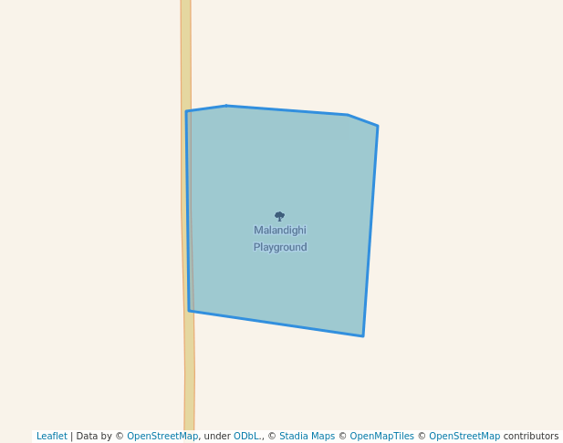 walking in Malandighi Playground map in Malandighi