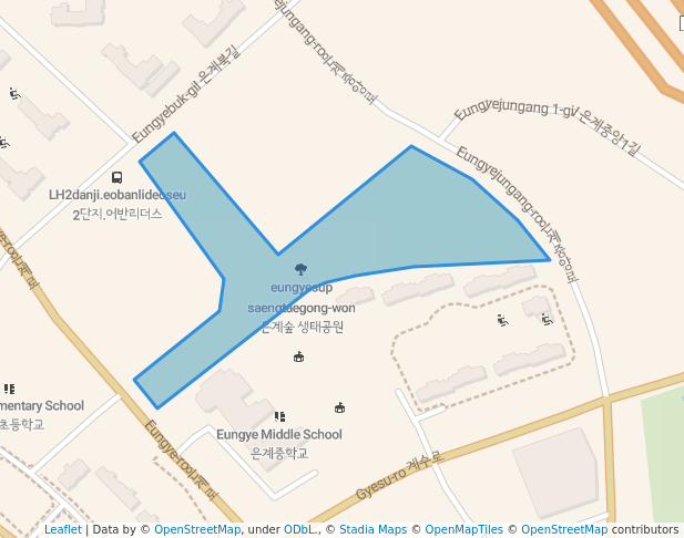 은계숲 생태공원