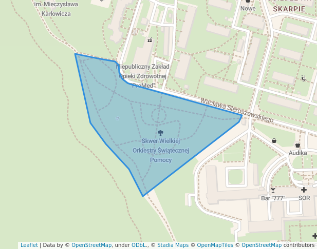 Skwer Wielkiej Orkiestry Świątecznej Pomocy