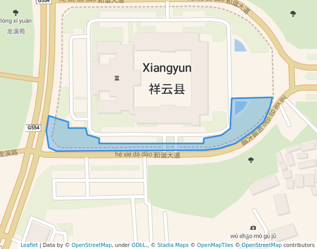 walking in 人和广场 map in Da Li Bai Zu Zi Zhi Zhou