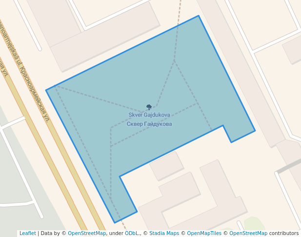 Сквер Гайдукова