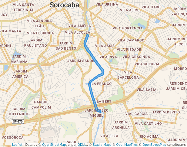 Parque Linear do Rio Sorocaba Doutor Armando Pannunzio