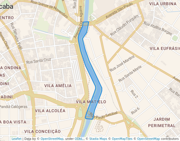 Parque Linear do Rio Sorocaba Doutor Armando Pannunzio