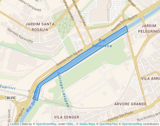 Parque Linear do Rio Sorocaba Doutor Armando Pannunzio