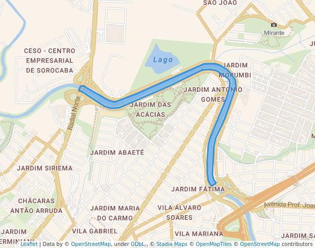 Parque Linear do Rio Sorocaba Doutor Armando Pannunzio