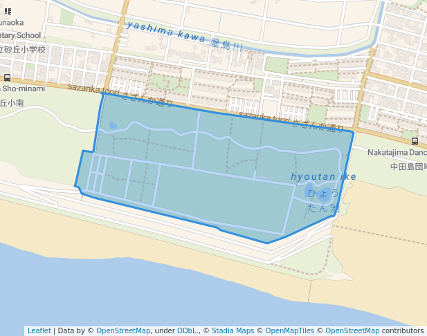 遠州灘海浜公園 白羽地区