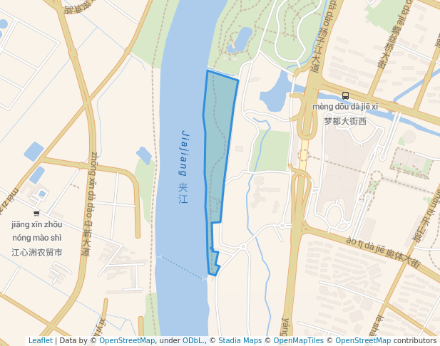 walking in 滨江公园 map in Nan Jing Shi