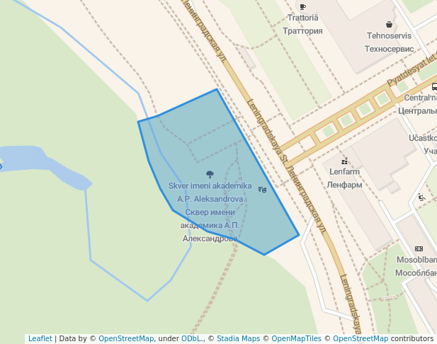 Сквер имени академика А.П. Александрова