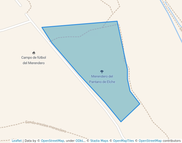 Merendero del Pantano de Elche