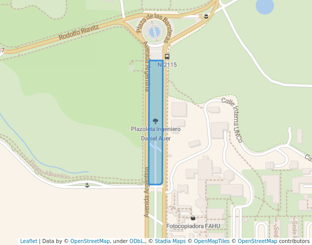 Plazoleta Ingeniero Daniel Auer