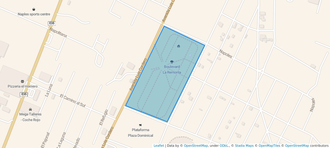 walking in Boulevard La Remonta map in Cayambe