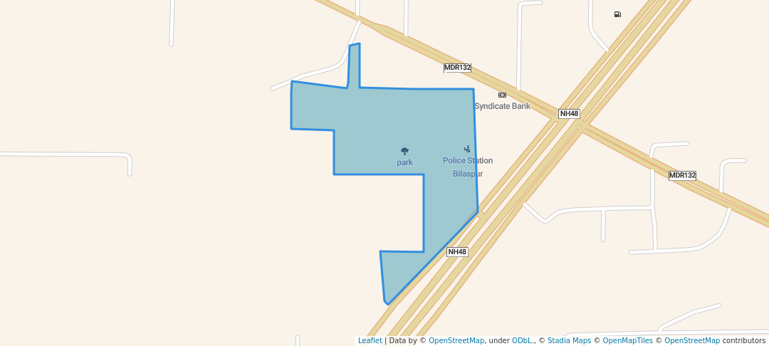 walking in park map in Bhora Kalan