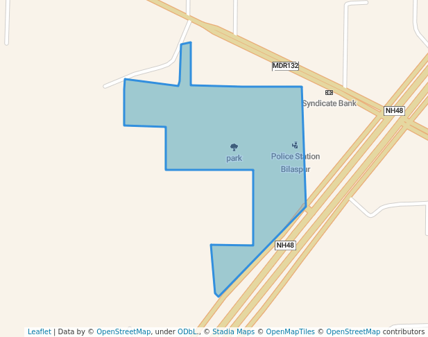 walking in park map in Bhora Kalan