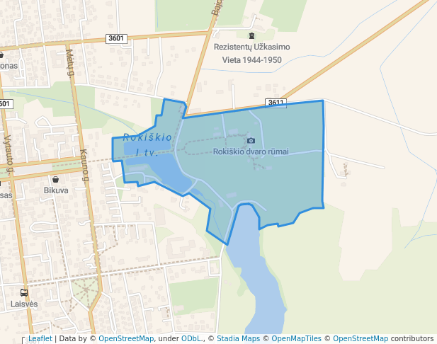 Rokiškio dvaro parkas