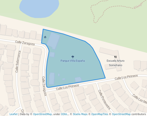 walking in Parque Villa España map in Bayamón