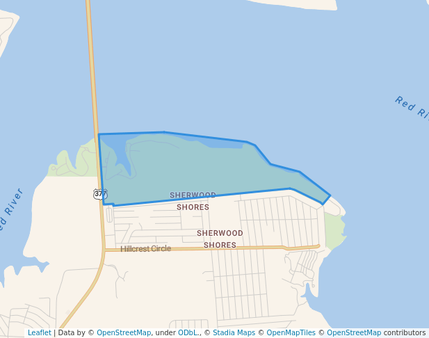walking in Juniper Point Public Use Area map in Gordonville